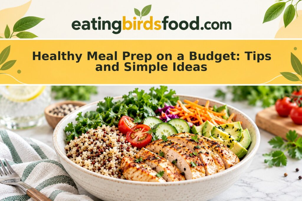 Healthy Meal Prep on a Budget: Tips and Simple Ideas Healthy Meal Prep on a Budget: Tips and Simple Ideas